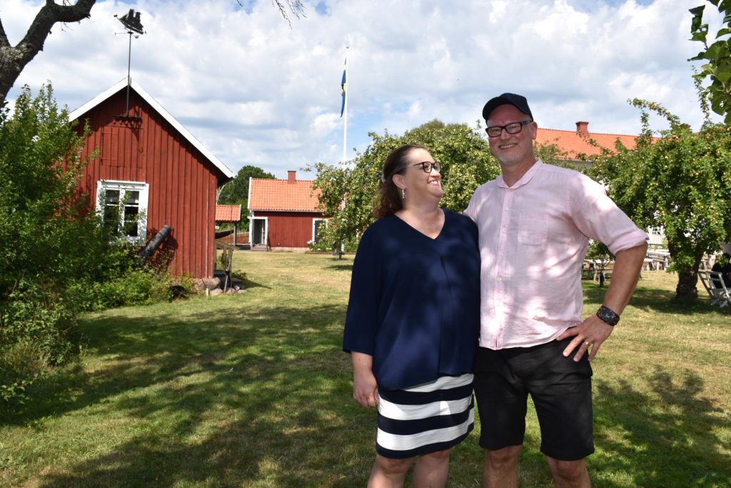 Åsa Ottosson (M) och Patrik Nilsson (M)