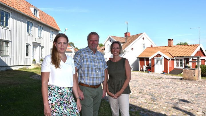 Anna Isaksson (C), Anders Johansson (C) och Maria Robertsson (C)