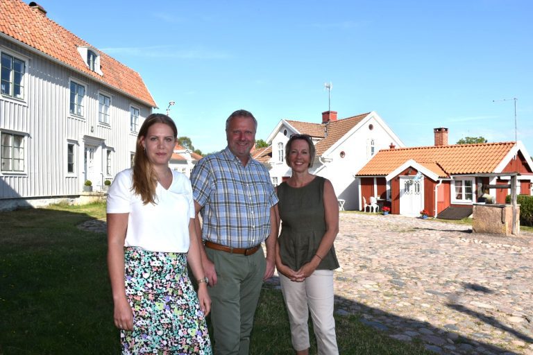 Anna Isaksson (C), Anders Johansson (C) och Maria Robertsson (C)