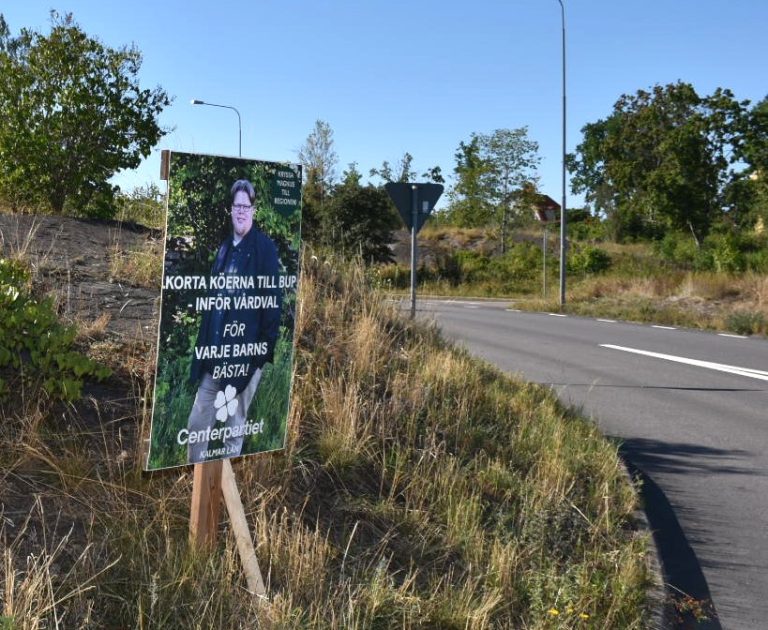 Valskyltar i Oskarshamn