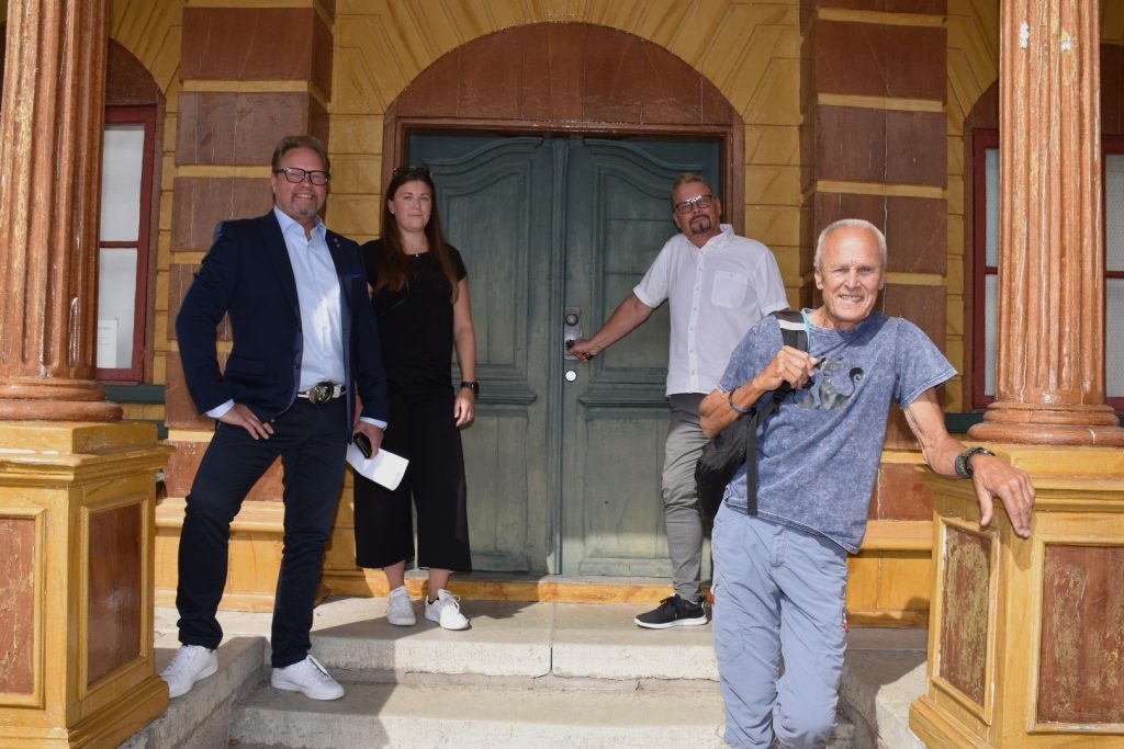 Marko Raiskio, Johanna Bäckström Wörmke, Leif Axelsson och Jan Johansson, Sverigedemokraterna