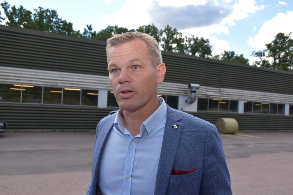 Andreas Erlandsson (S), kommunalråd i Oskarshamn