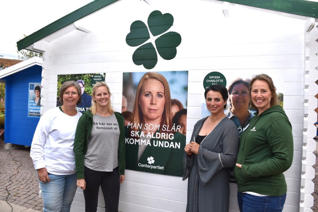 Charlotte Sternell (C), Lina Danlid Burke (C) och Emmy Ahlstedt (C)