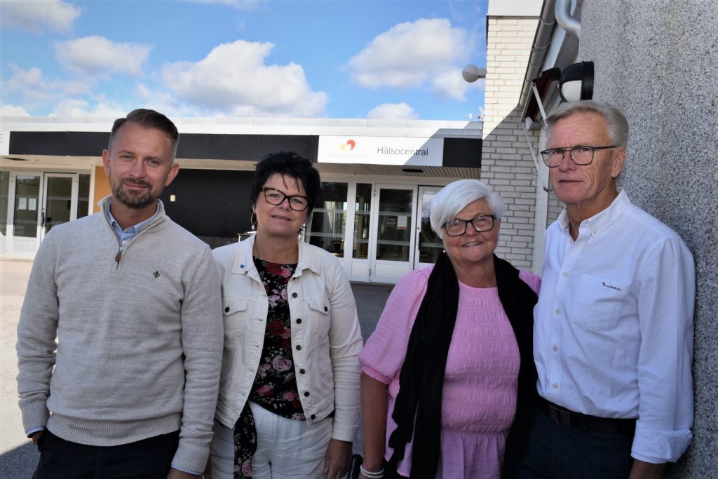 Jimmy Loord (KD), Madeleine Rosenqvist (KD), Chatrine Pålsson Ahlgren (KD) och Per-Eric Ohlsson (KD)