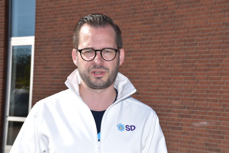 Mattias Bäckström Johansson (SD), riksdagsledamot från Oskarshamn