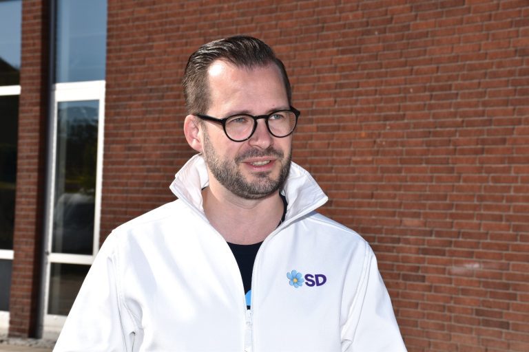 Mattias Bäckström Johansson (SD), riksdagsledamot från Oskarshamn
