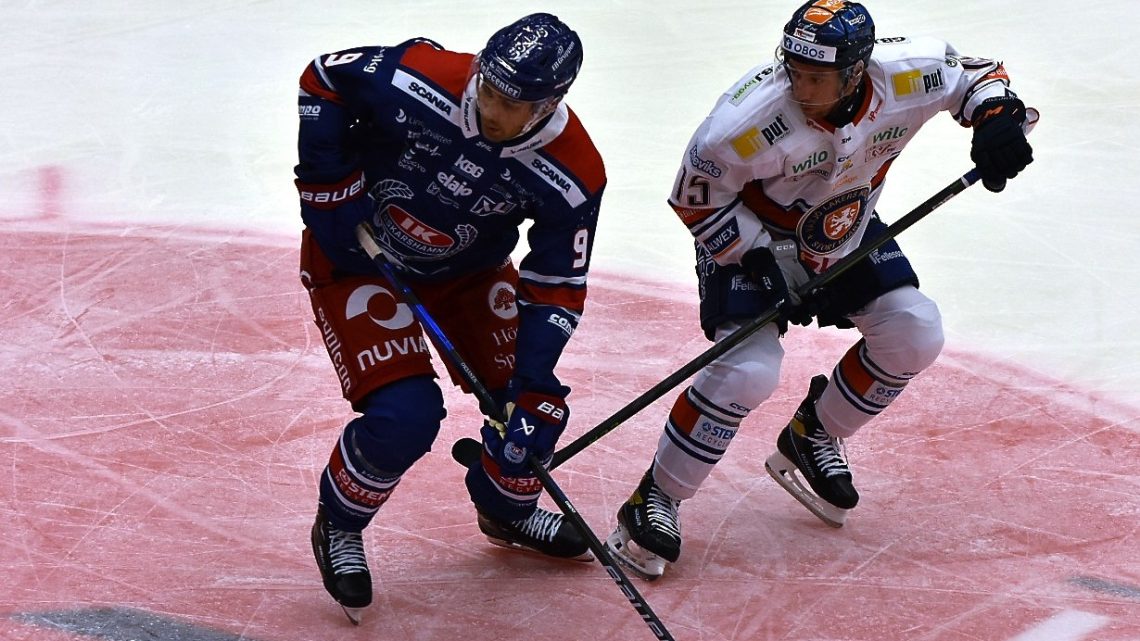 Växjö förlorade på isen – men vann humorfajten i SHL-premiären mot IK Oskarshamn Växjö förlorade på isen – men vann humorfajten i SHL-premiären mot IK Oskarshamn