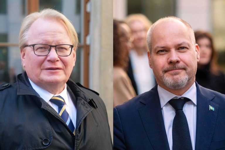 Peter Hultqvist och Morgan Johansson