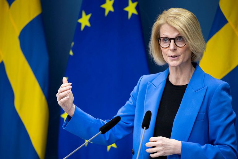 Finansminister Elisabeth Svantesson