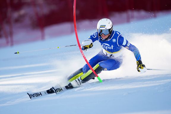 Ebba Årsjö i backen