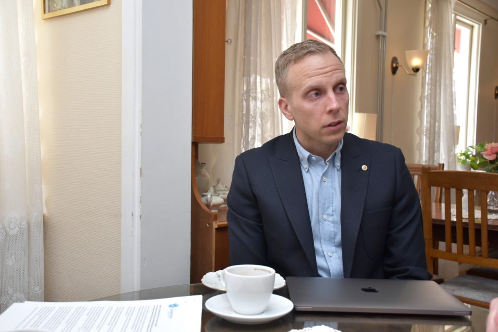 Ted Nyberg (SD), ersättare i bildningsnämnden i Oskarshamns kommun