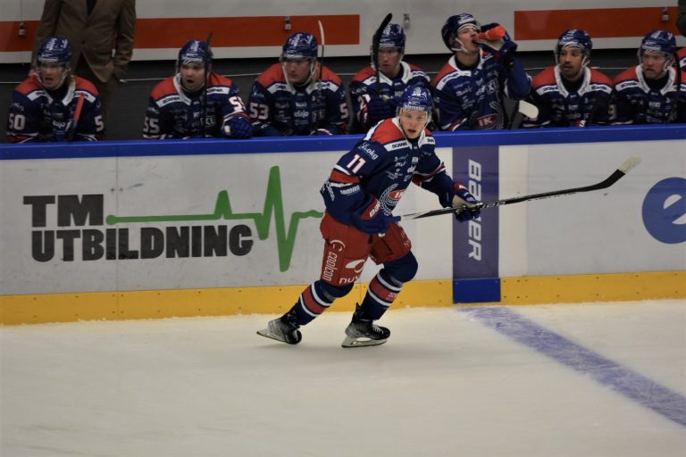 Antti Suomela, center i IK Oskarshamn, vinnare av SHL:s poängliga 2022/2023