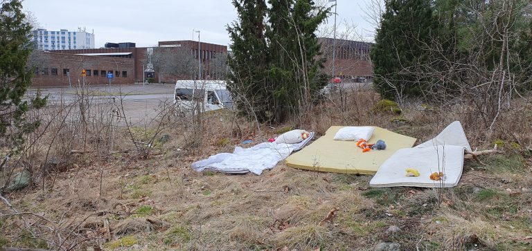 Nedskräpning i Oskarshamn