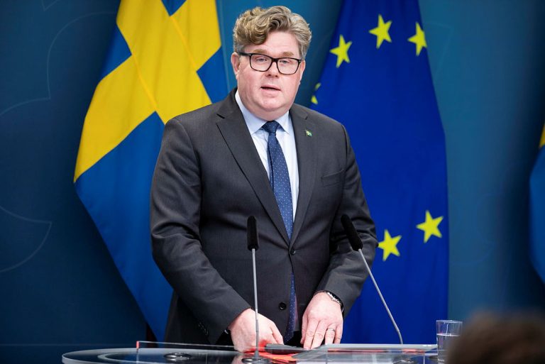 Justitieminister Gunnar Strömmer (M)