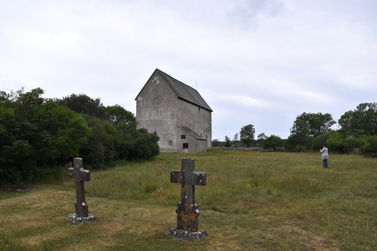 Källa gamla kyrka på norra Öland