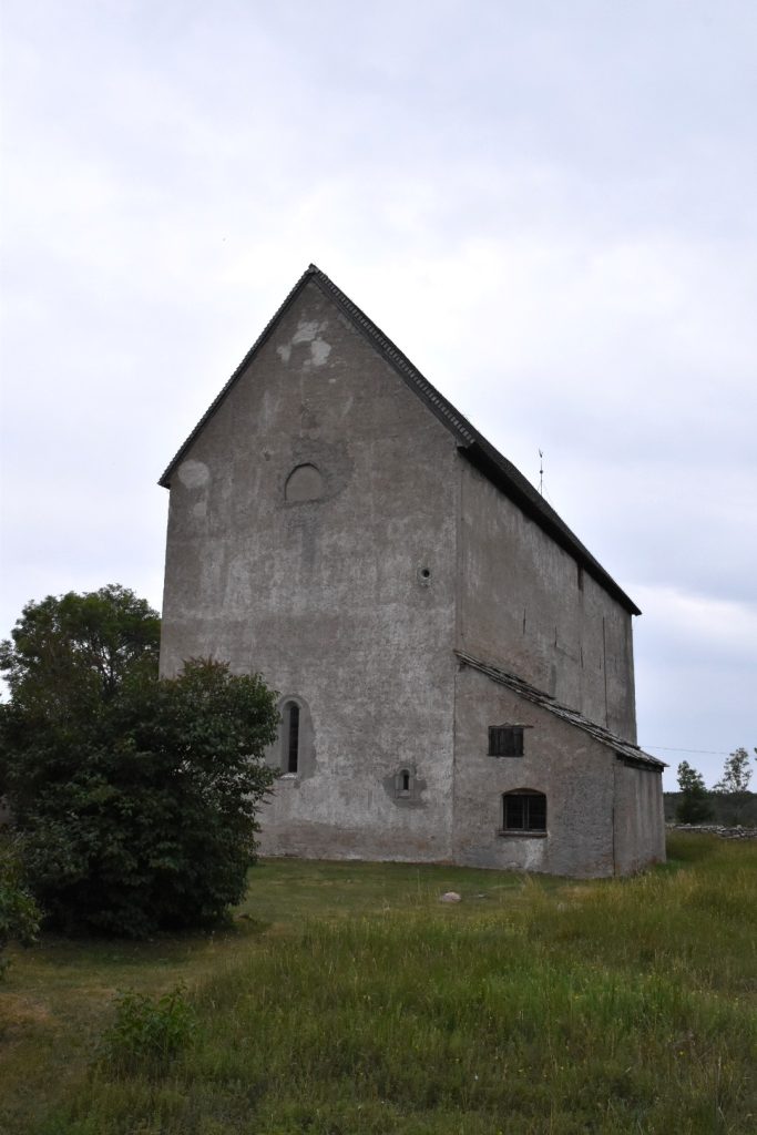 Källa gamla kyrka på norra Öland