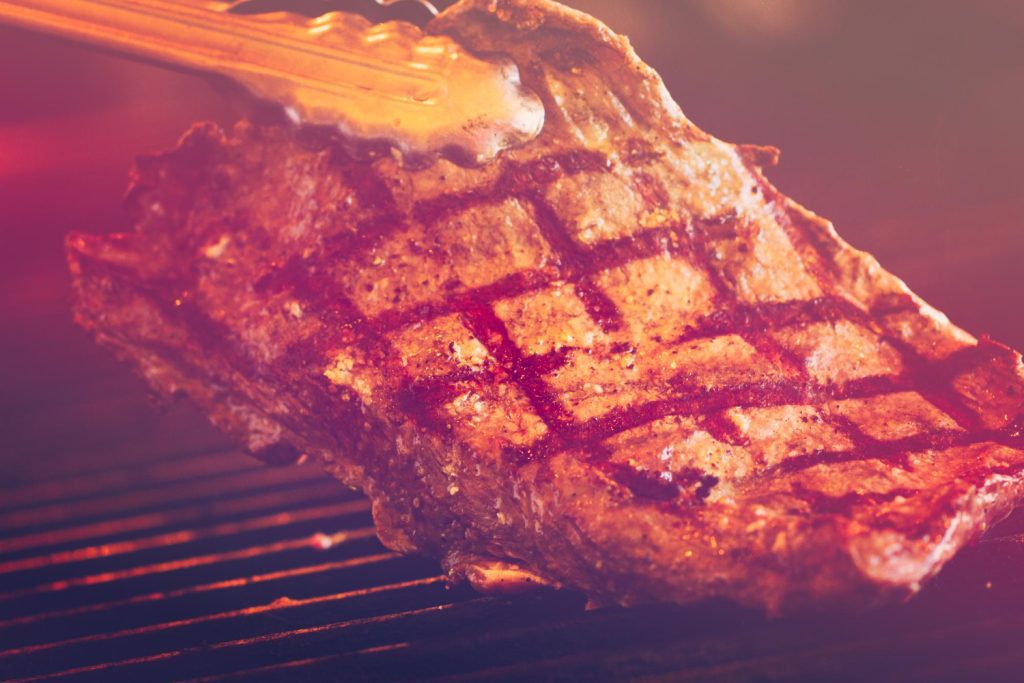 Grillat kött