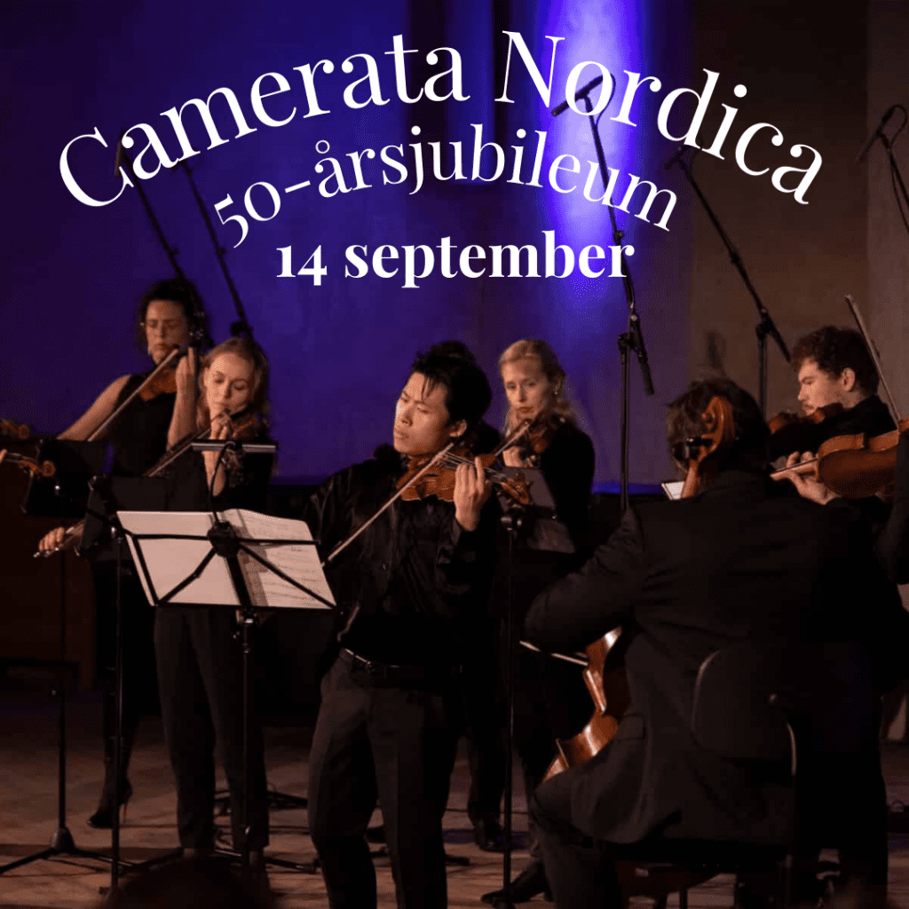 Annons Camerata Nordica 50-årsjubileum