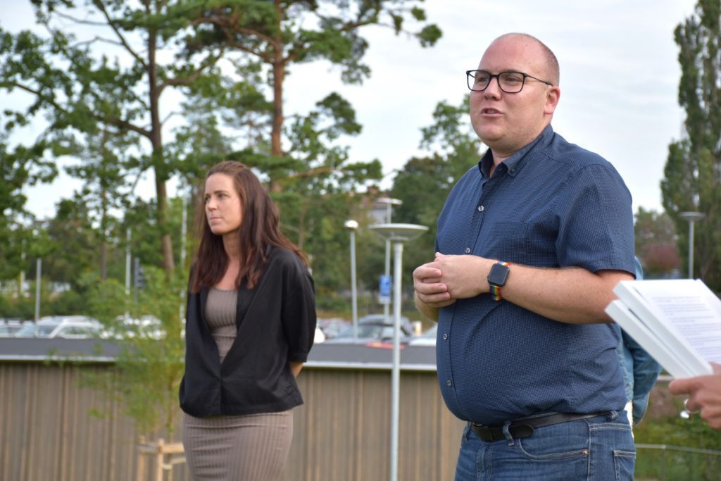 Anton Sejnehed (S), ordförande i bildningsnämnden i Oskarshamns kommun. Foto: Peter A Rosén