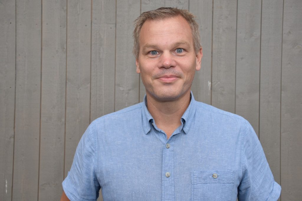 Andreas Erlandsson (S), ordförande i kommunstyrelsen i Oskarshamns kommun.