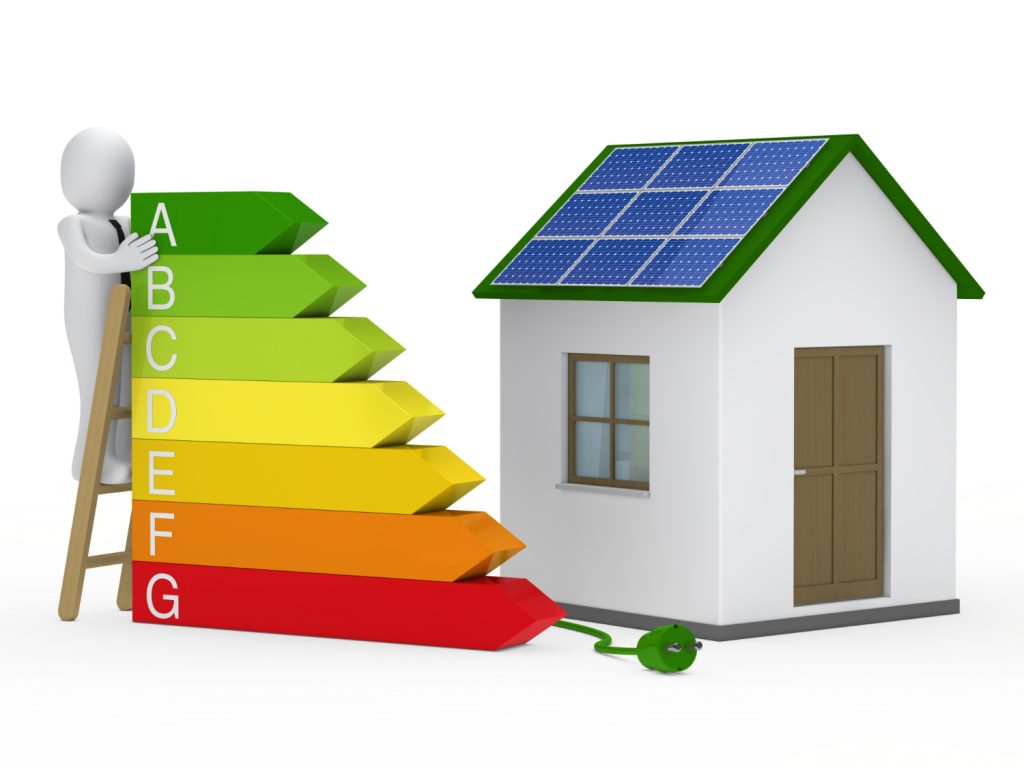 Hus med energicertifiering