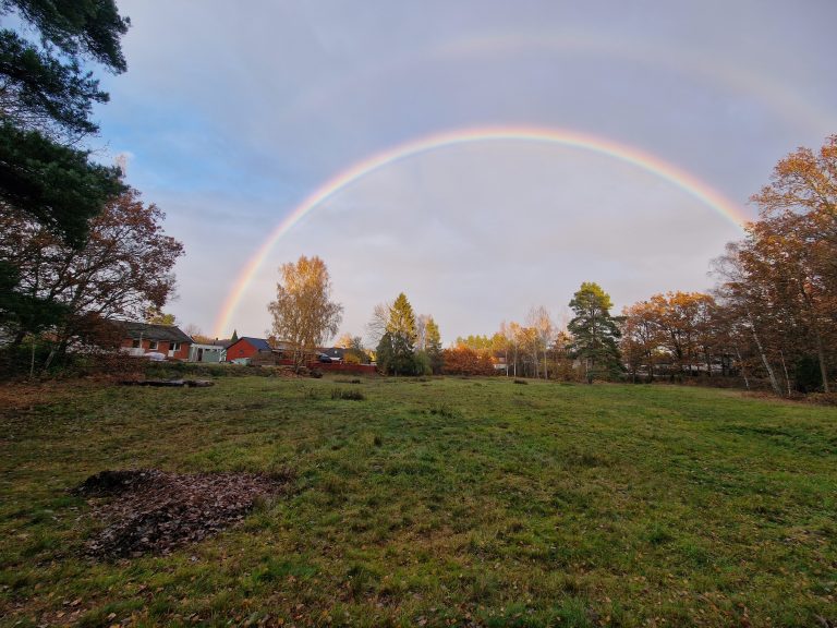 Regnbåge i Oskarshamn