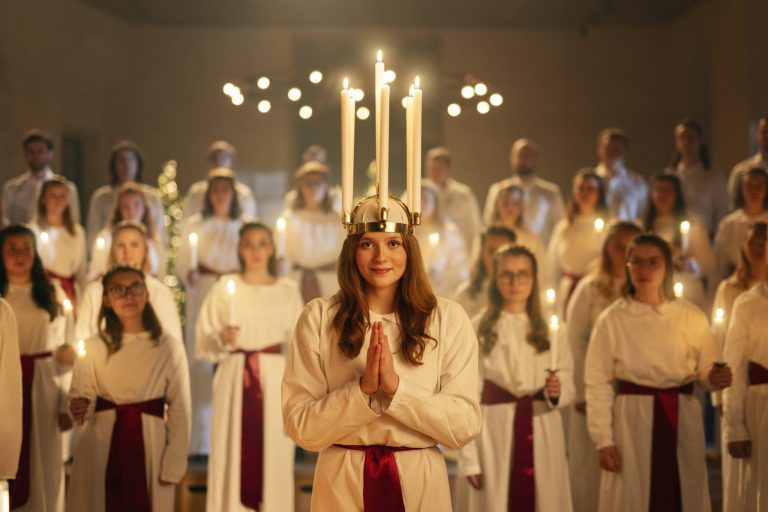 Kalmars lucia Alma Alvunger i SVT