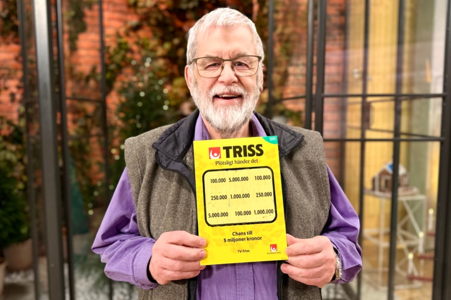 Ulf skrapade fin julklapp till sig själv och sonen nu blir det