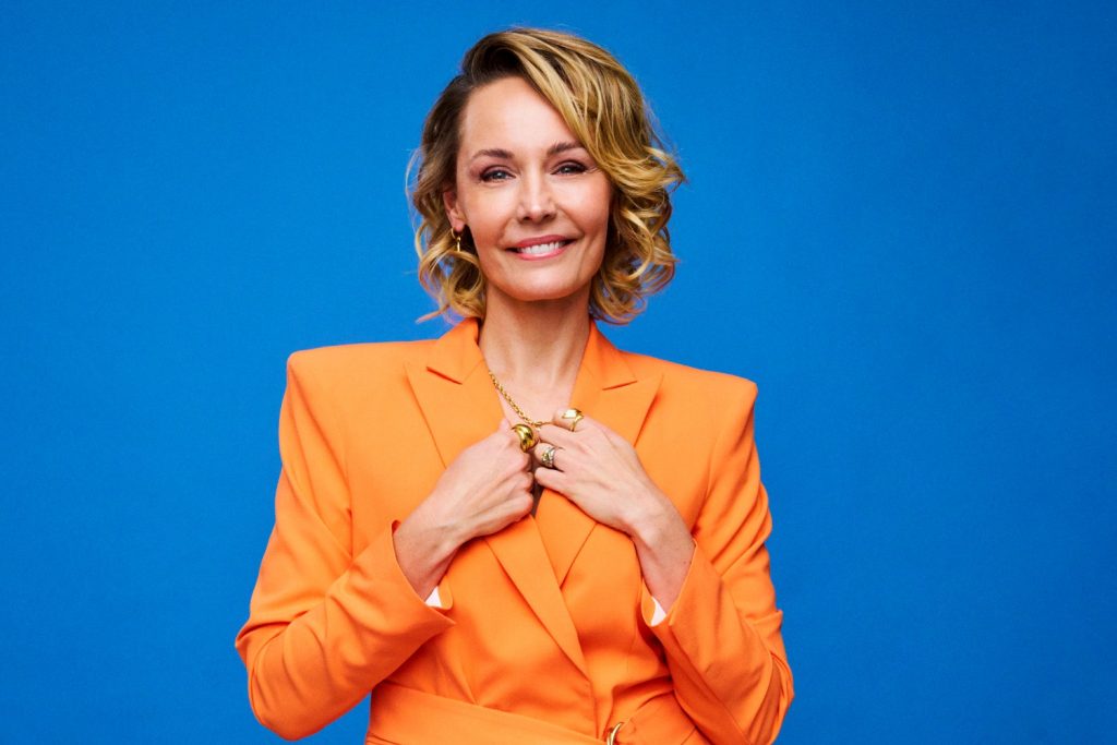 Carina Berg, programledare för Melodifestivalen 2024