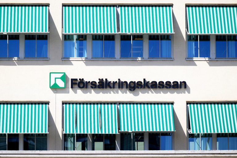 Försäkringskassans fasad