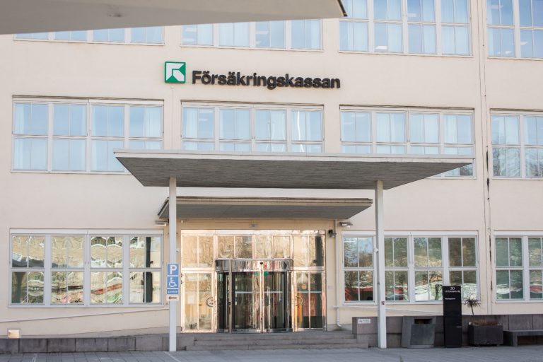 Försäkringskassans fasad