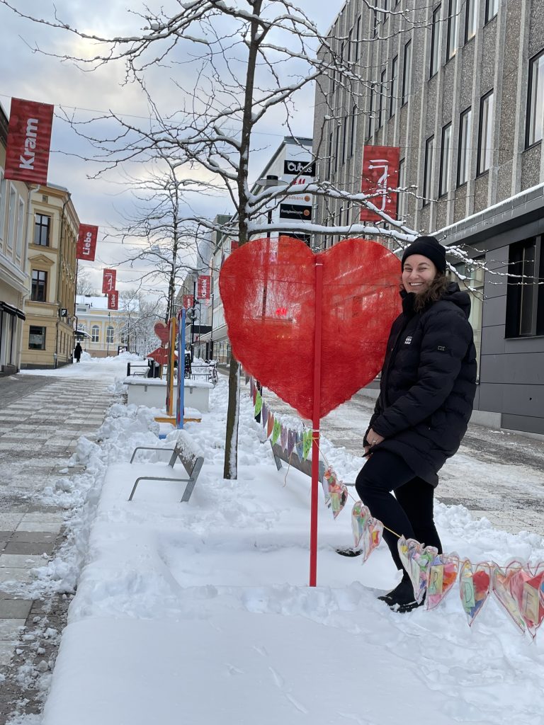 Alla hjärtans dag, Elin Åberg, platsutvecklare i Oskarshamn