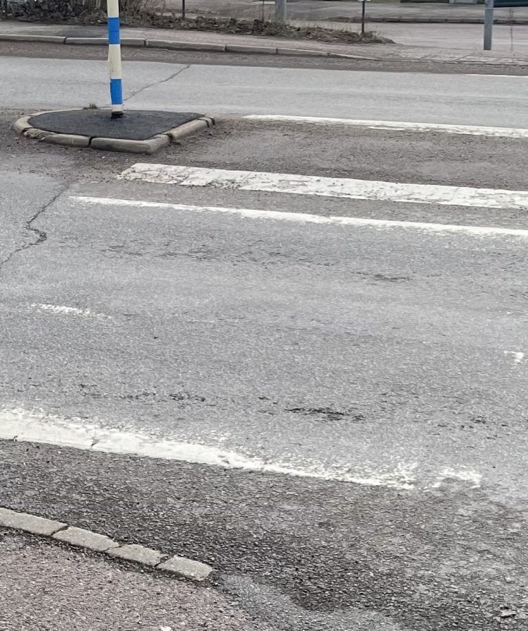 Dåliga övergångsställen