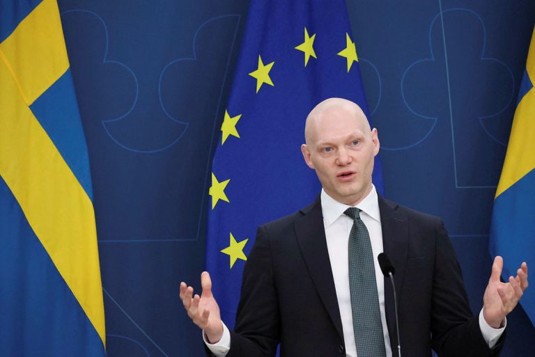 Niklas Wykman (M), finansmarknadsminister