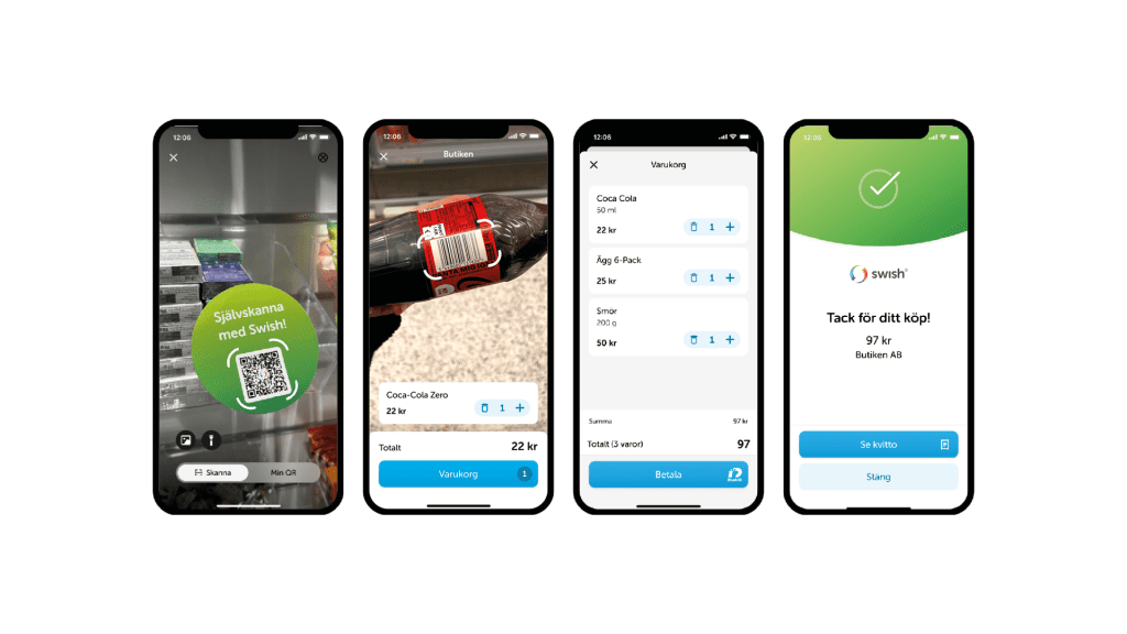 Självscanning med Swish