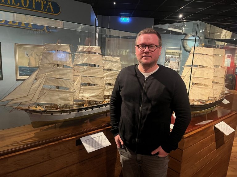 Carl Dahlin på Oskarshamns sjöfartsmuseum