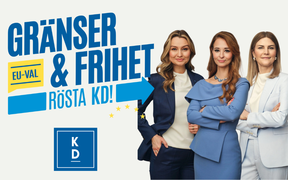 Annons: Kristdemokraterna EU-val 2024