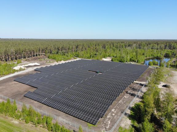 Solpark på Böda Sand