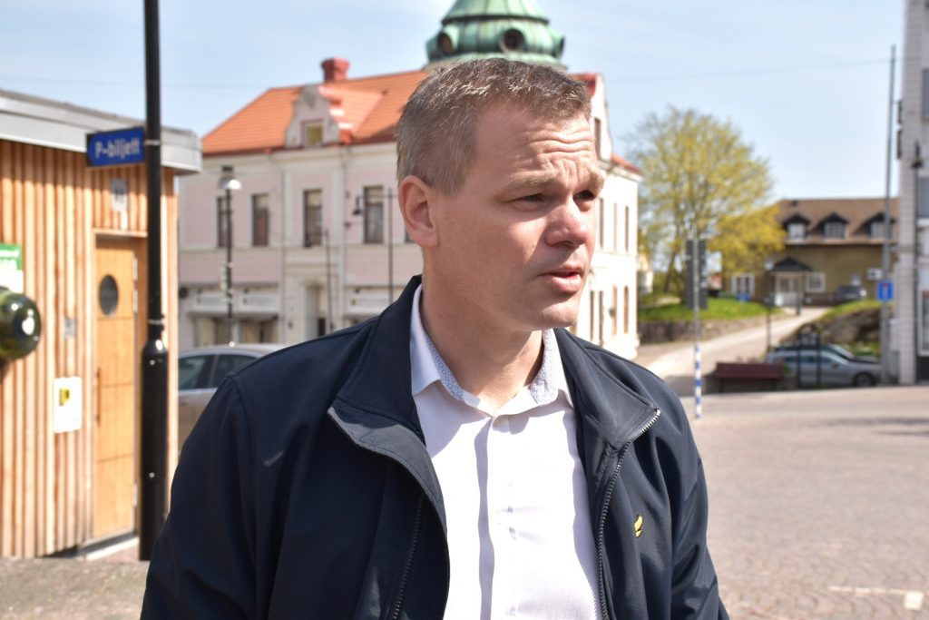 Andreas Erlandsson (S), kommunstyrelsens ordförande i Oskarshamns kommun.