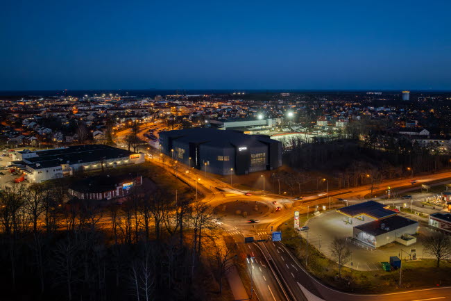 Ny arena i Oskarshamn, fotomontage 