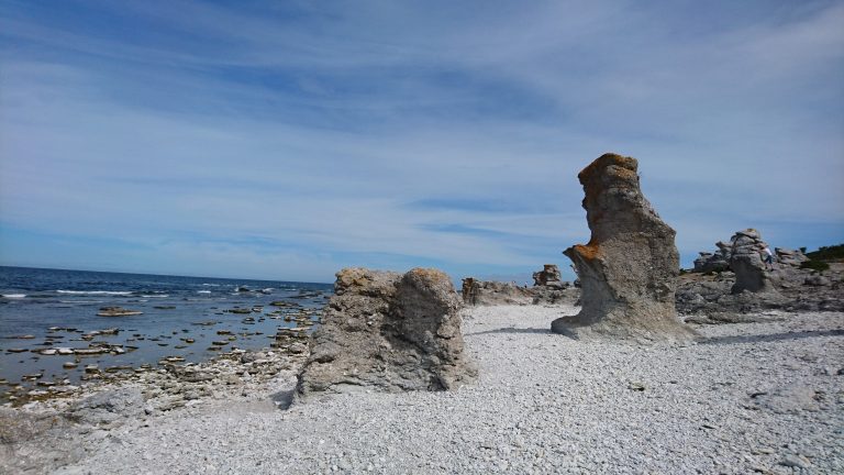 Langhammars raukområde på Fårö, Gotland