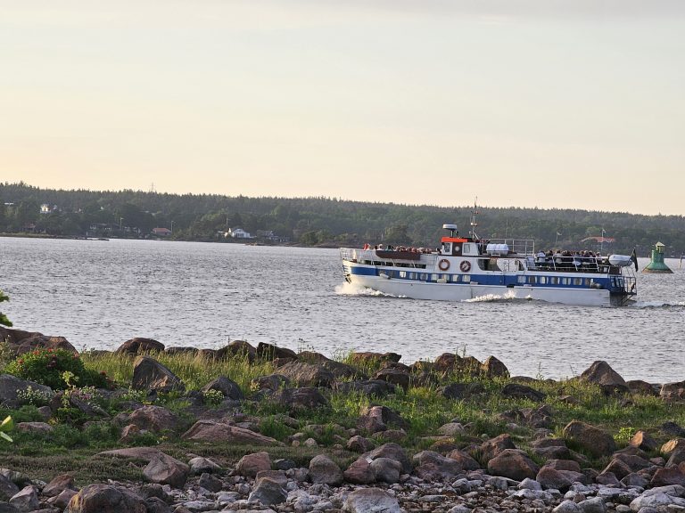 Oskarshamn, skärgårdsbåt, Kalmarsund