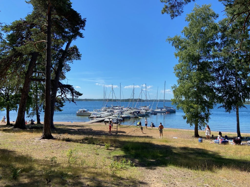 Hasselö är en skärgårdsidyll, en riktig pärla.