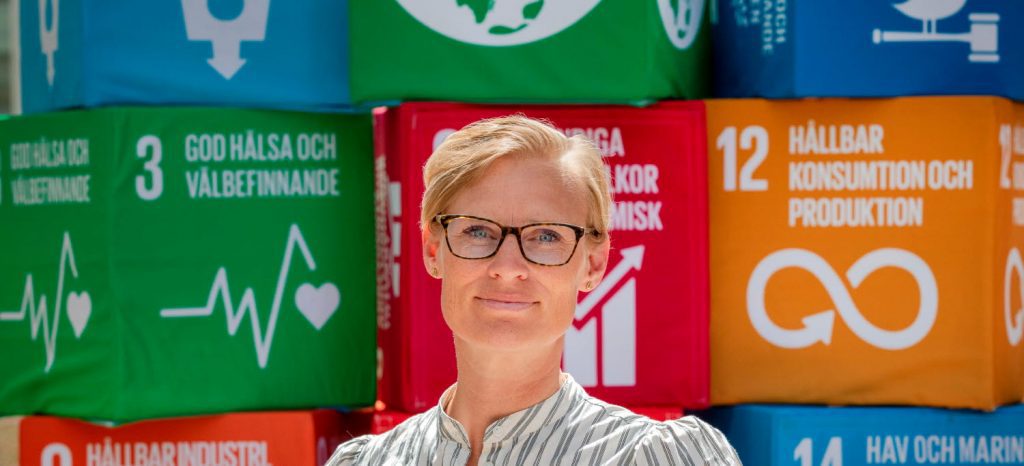 Johanna Schelin, hållbarhetschef i Region Kalmar län 
