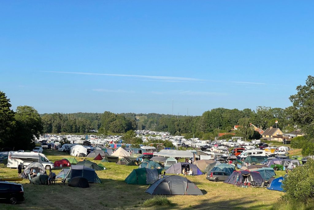 O-Ringens campingområde i Döderhultsdalen i Oskarshamn 