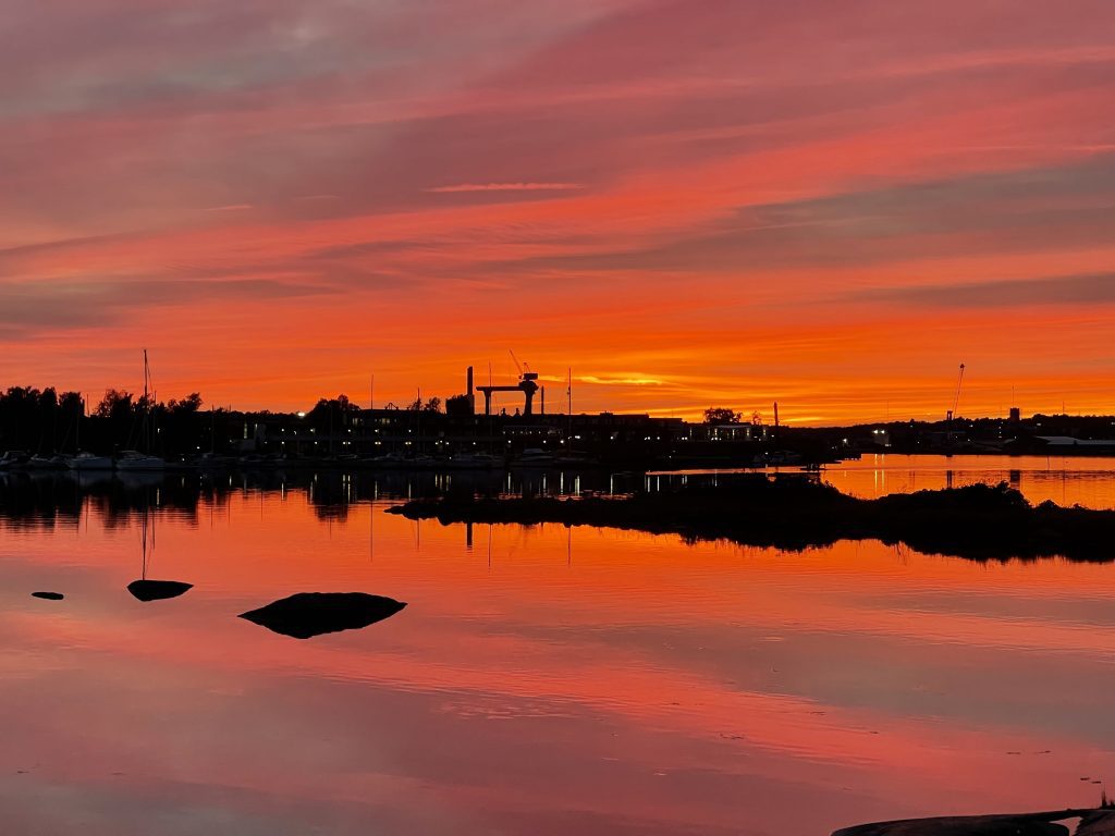 Solnedgång, Oskarshamn