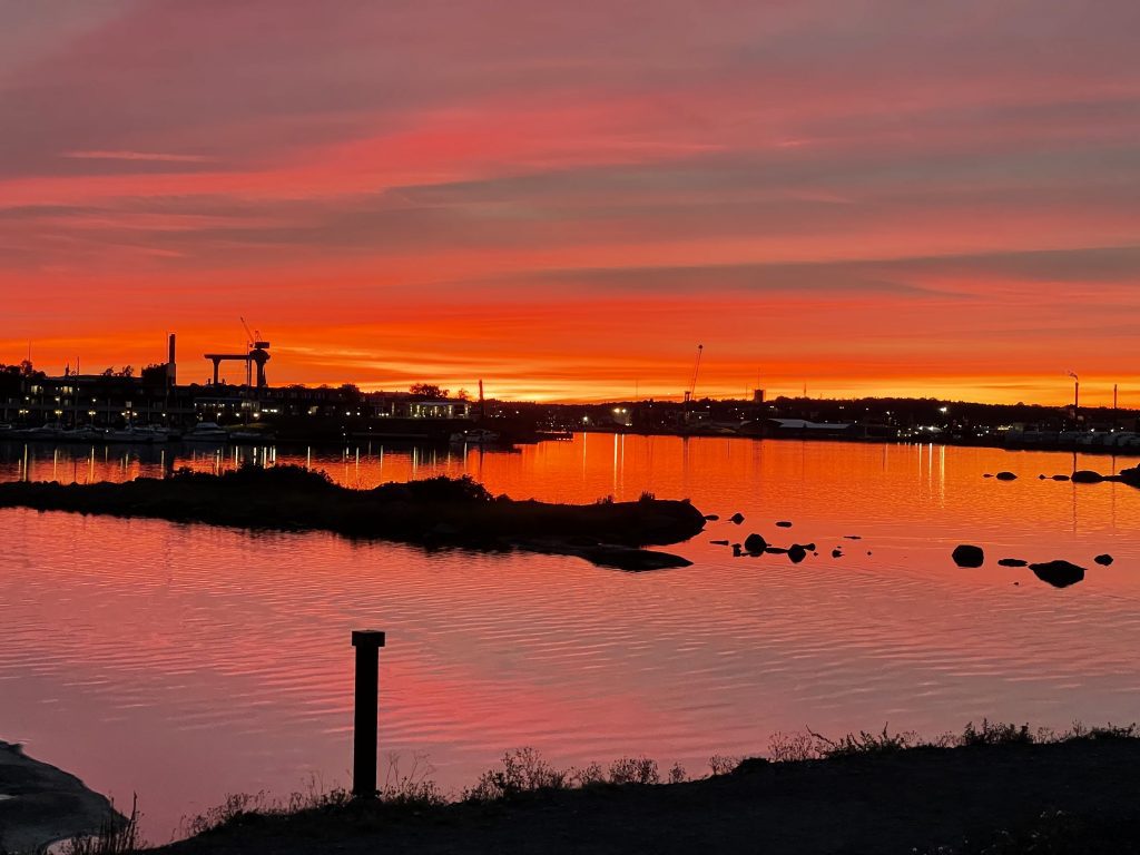 Solnedgång, Oskarshamn