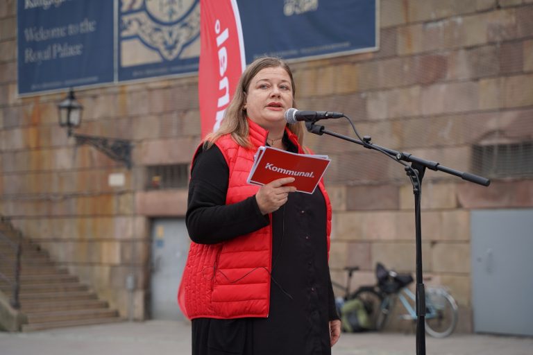 Kommunals förbundsordförande Malin Ragnegård