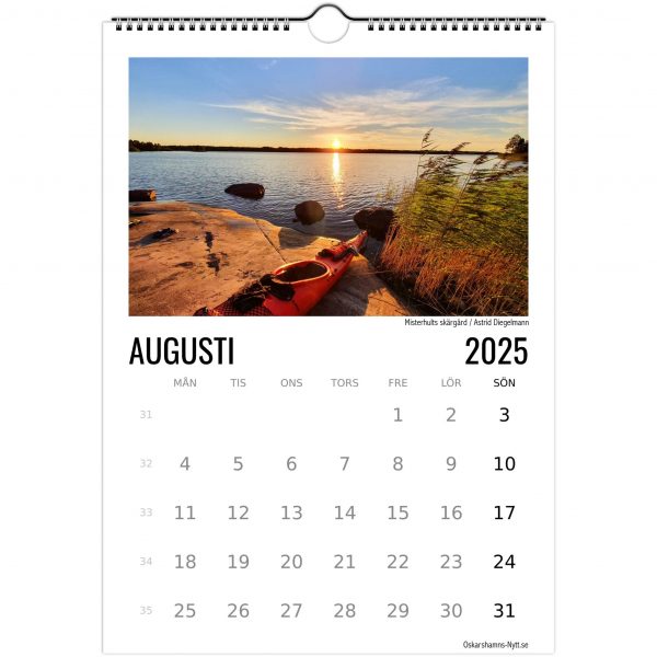 Kalender augusti