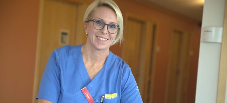 Karin Dahl, överläkare på kvinnokliniken i Kalmar